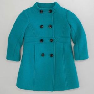 Milky Mini 'Madeline' Wool Blend Coat
4T